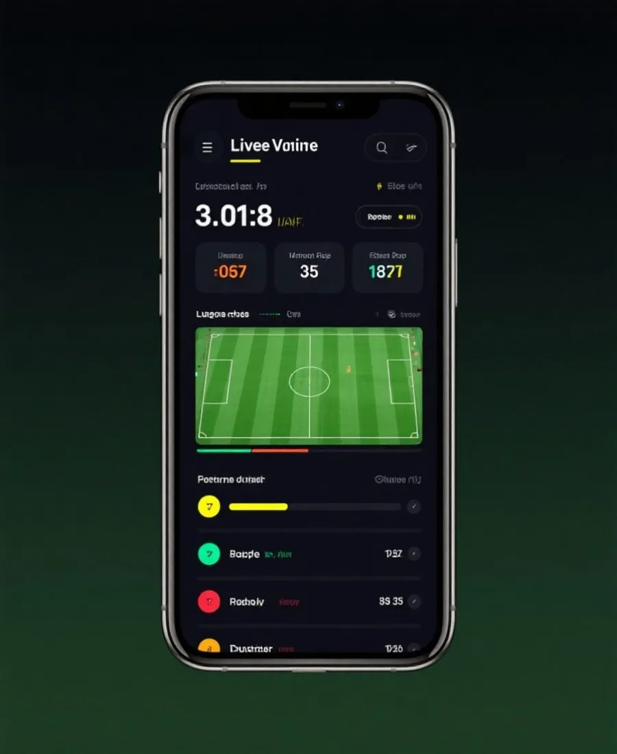 即時賠率與賽事數據介面