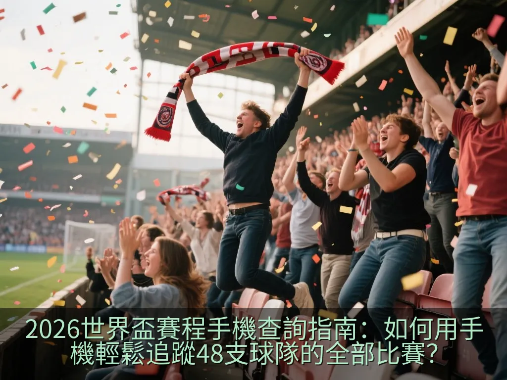 智慧型手機螢幕上顯示即時足球比分與數據圖表